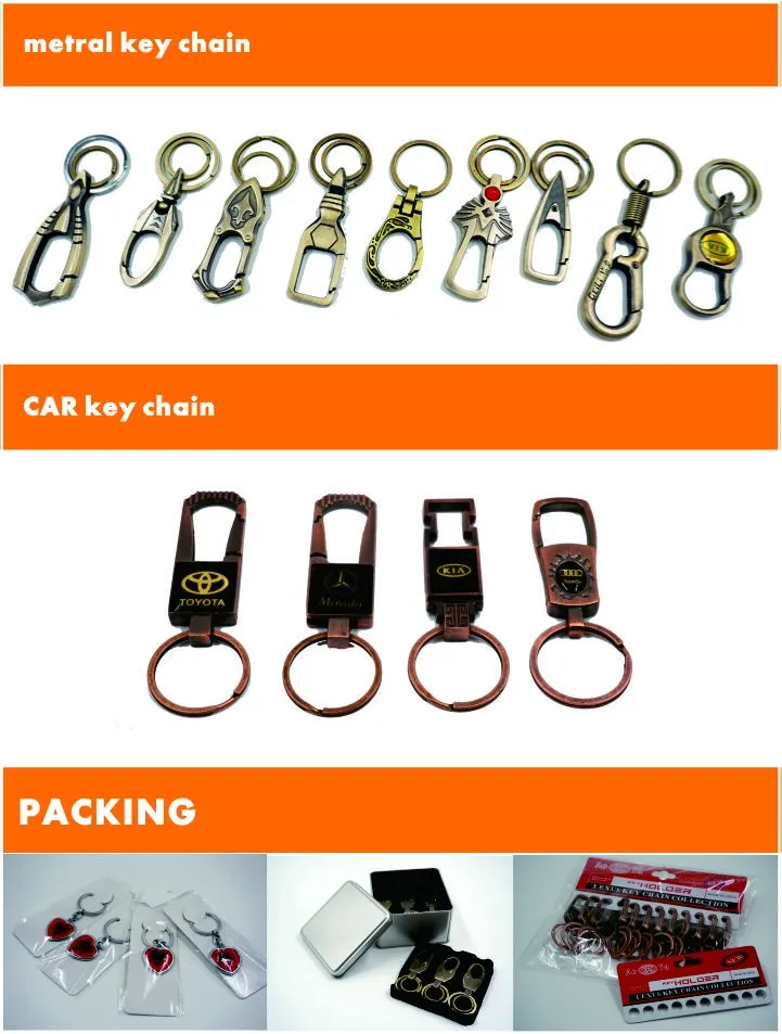 Custom Promotion Souvenir Logo Gift Metal Key Ring