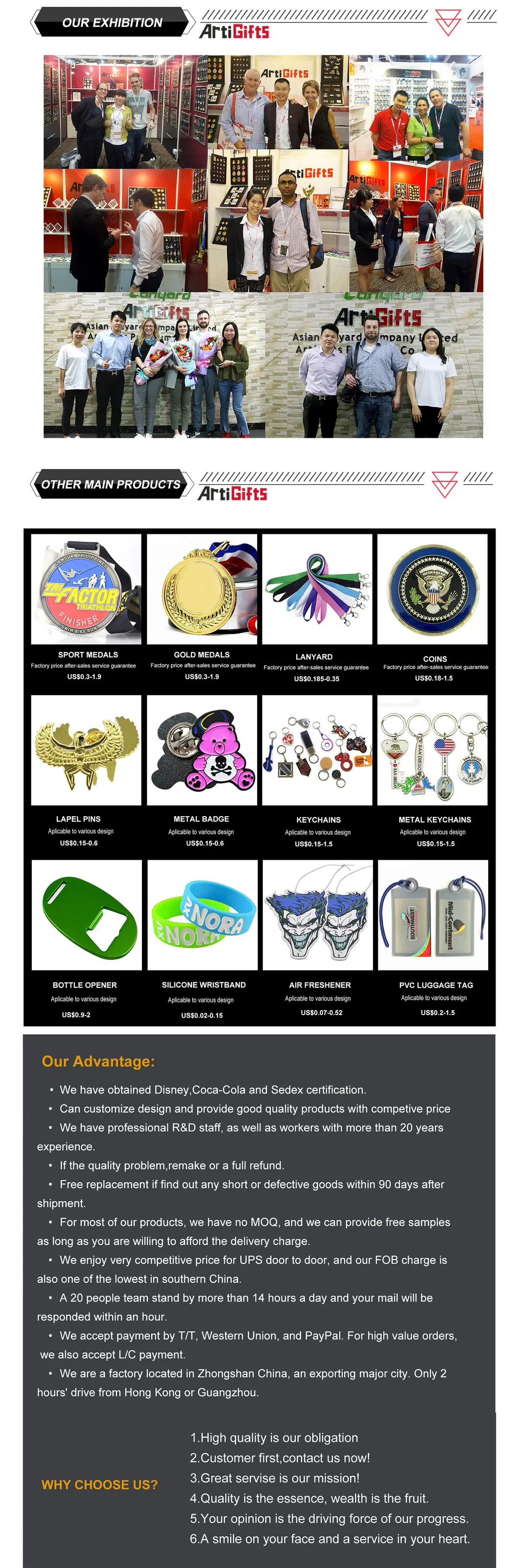 Customer Design Metal Supermarket Trolley Coin