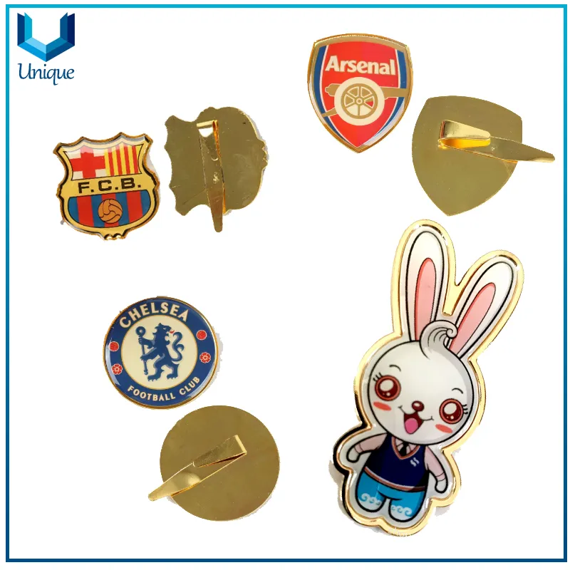 Customize Design Offset Pins, Cartoon Printed Lapel Pins, Leaves Metal Pins, Anniversary Gift Brooches for Free