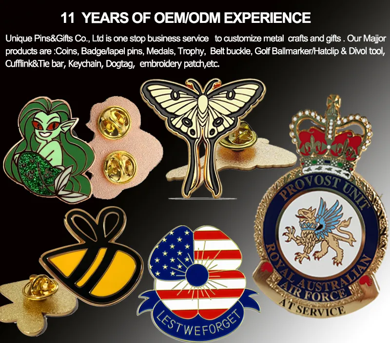 Customize Design Offset Pins, Cartoon Printed Lapel Pins, Leaves Metal Pins, Anniversary Gift Brooches for Free