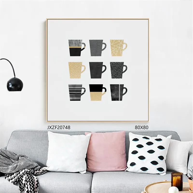 Customized Abstract Wall Art Canvas Paitings Crystal Paintings Oil Paintings