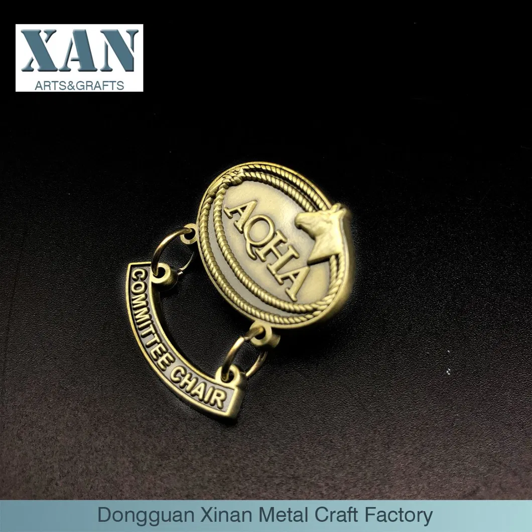Customized Metal Soft Enamel Pin Badge.