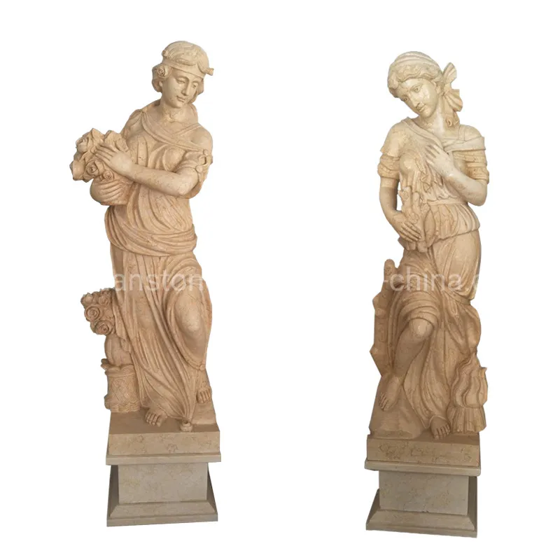 Customized Reproductions Marble Stone Greek Sculpture for Garden Outdoor