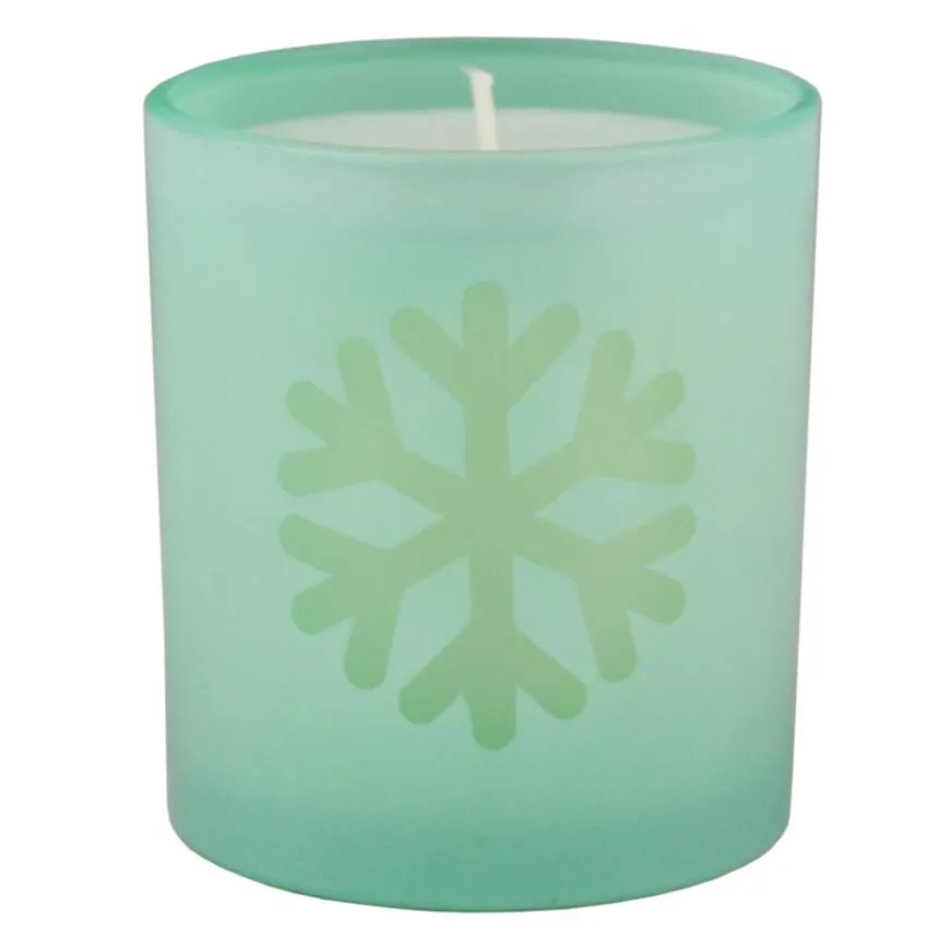 Customized Wholesale Cute Image Frosted Glass Candle Jar with Lid for Candle Making