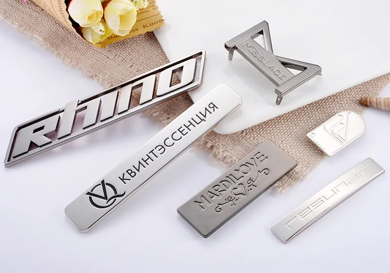 Customized Wholesale Make Custom Design Logo Machine Metal Nameplate