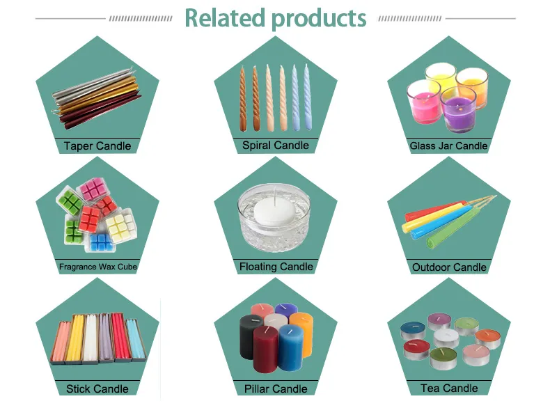 Different Color Taper Candle Candle for Sale