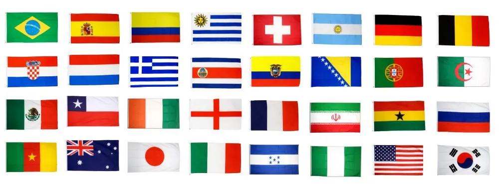 Digital/Screen Printing Polyester Serbia and Montenegro Flag (NF05F09022)