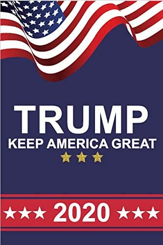 Donald Trump 2021 Maga Garden Flags- Double Sided Keep America Great Again Yard Flag Banner Lawn Outdoor Decoration Election Day 12.5X18 Inch