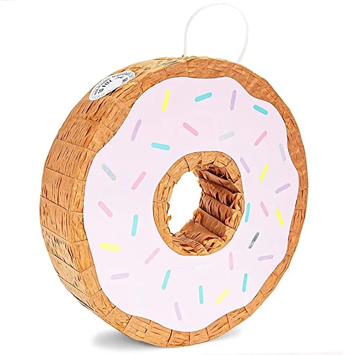 Donut Pinata (12.75 X 3 in, Pink)