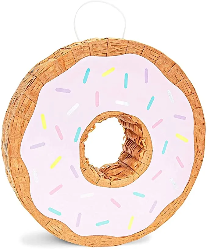 Donut Pinata (12.75 X 3 in, Pink)