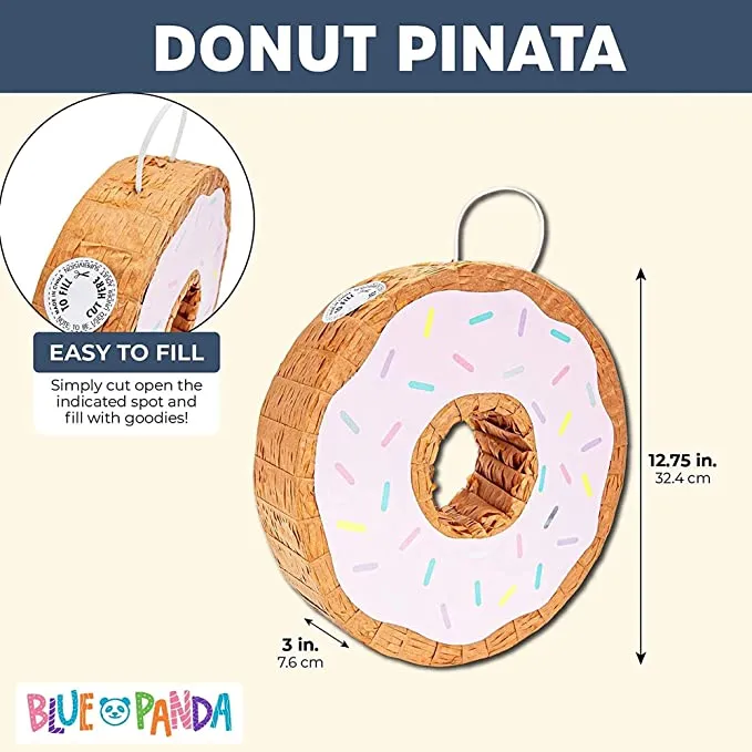 Donut Pinata (12.75 X 3 in, Pink)