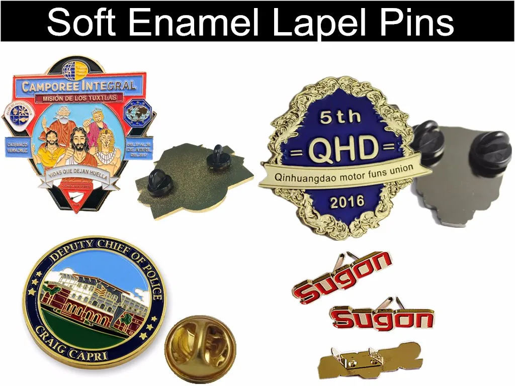 Factory Custom Logo Fashion Design High Quality Gold Brand Lions Club Souvenir Metal Hard Enamel Lapel Pin