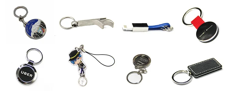 Factory Directly Sell High Quality Leather Keychain