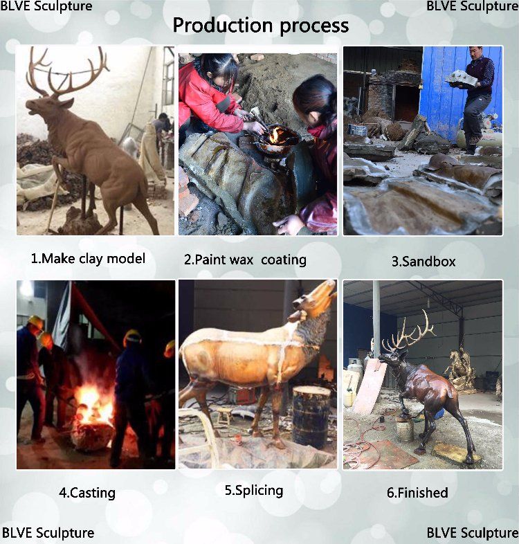 Factory Price Outdoor Garden Thinker and Horse Sculpture Btonze Statue Bfsm-27