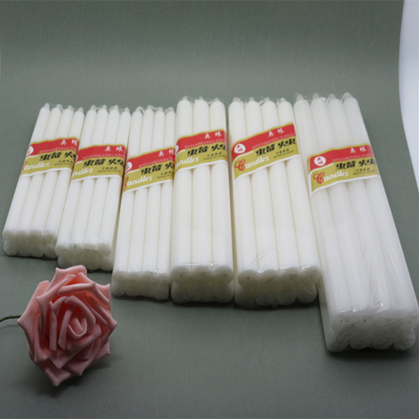 Factory Supply 40g Stick White Candle to Ethiopia