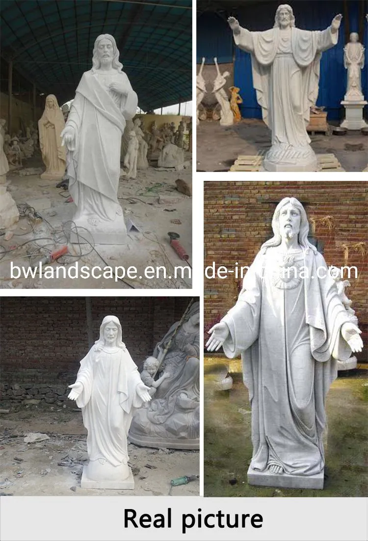Famous Jesus Figure Marble Catholic Religious Statues Manufacturer Msd-25