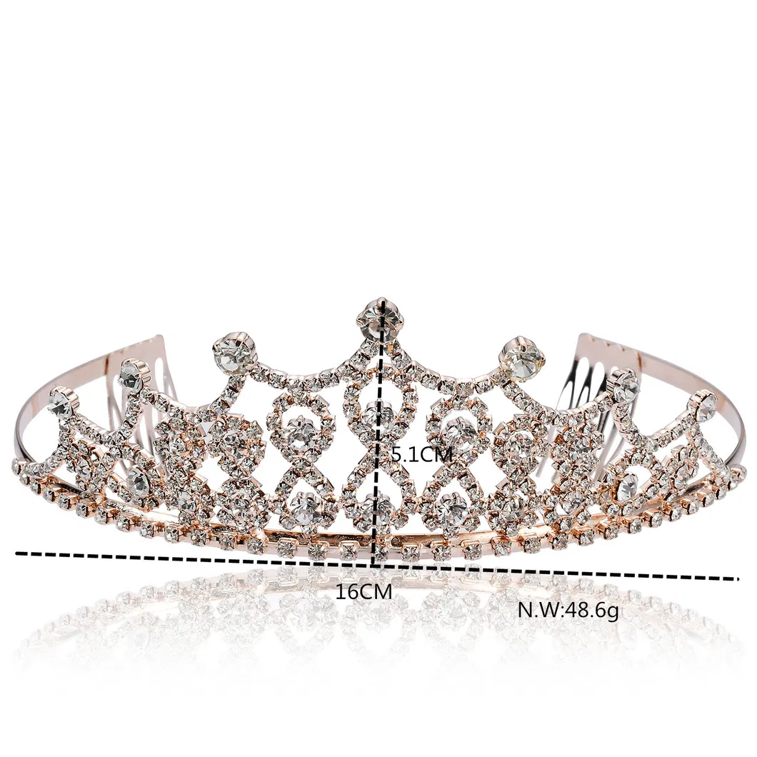 Fashion New Bridal Crown Headband Hair Accessories Headdress Party Supplies
