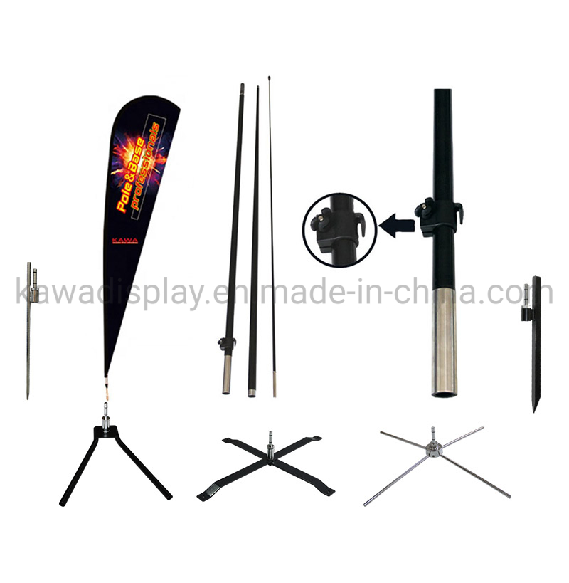 Feather Flag Swooper Flag Advertising Flag with Vertical Wall Mount