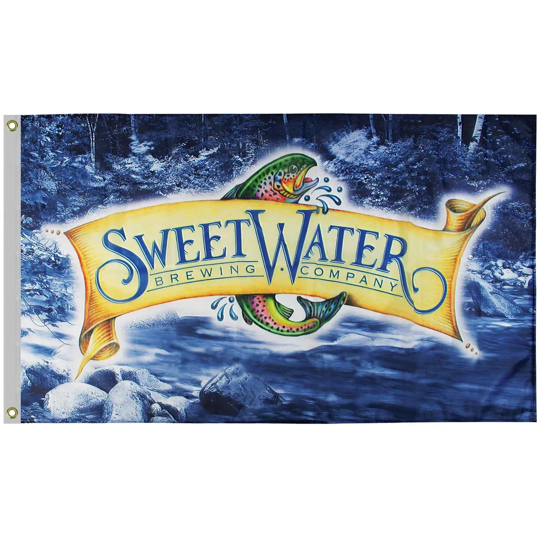 Fully Sublimated Flag Double Sided 3′ X 5′