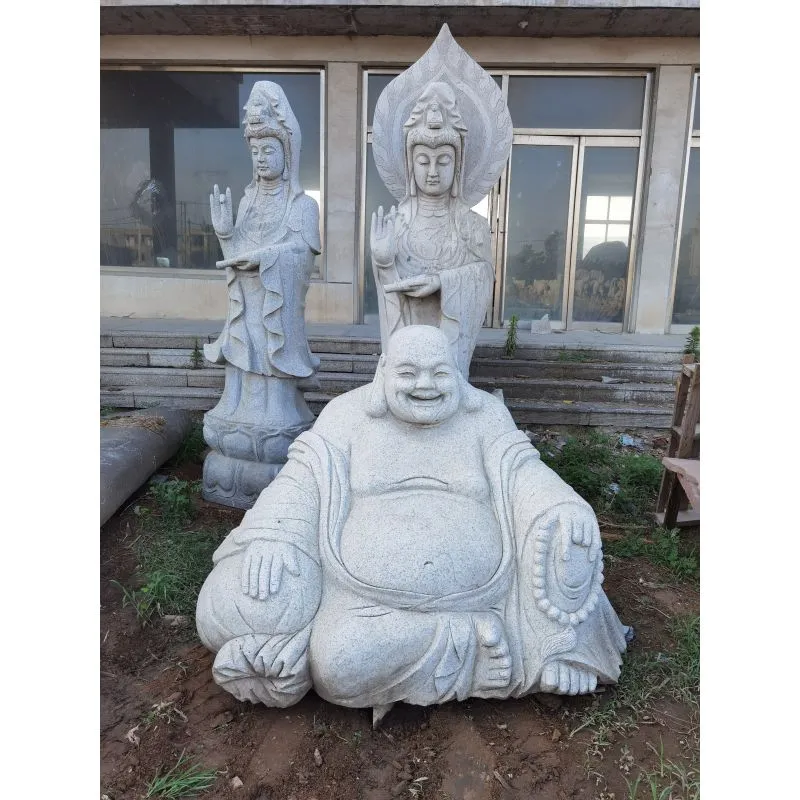 Garden Park Decoration Traditional Religious Stone Carving Buddha Bodhisattva