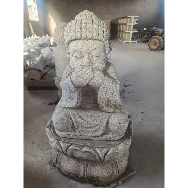 Garden Park Decoration Traditional Religious Stone Carving Buddha Bodhisattva