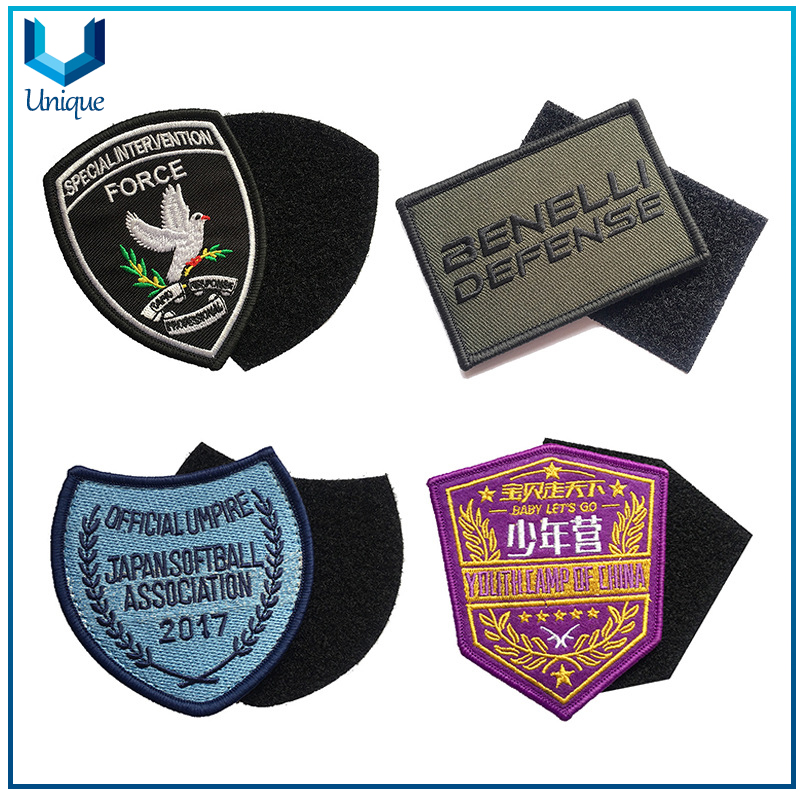 Garment Embroidery Patch, Full Embroidery Military Badge, Custom Military Navy Epaulette Shoulder Mark, Police Uniform Embroidery Logo