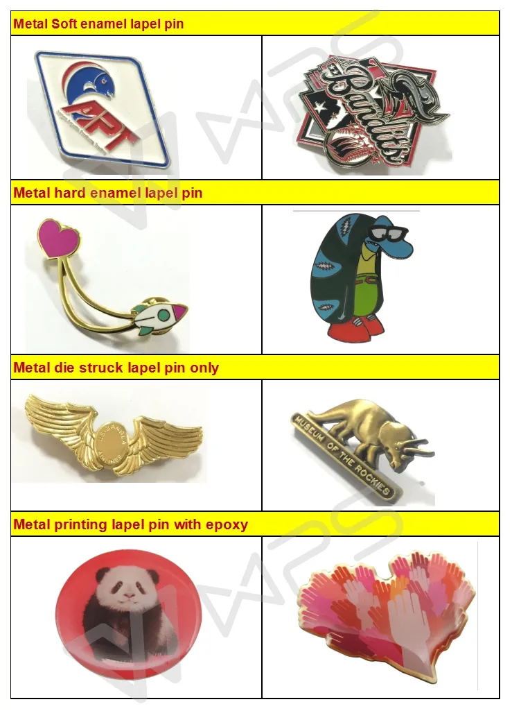 Glitter Flashing Metal Pin& Brooch for Clothing Accessories