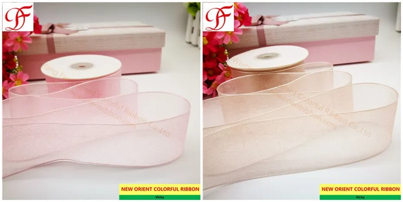 Grosgrain/Pethersham Satin Korea Shinning Organza/Sheer Twill, Metallic, Herringbone Ribbon for Bows/Decoration/Xmas/Wrap/Garments Accessories/Christmas