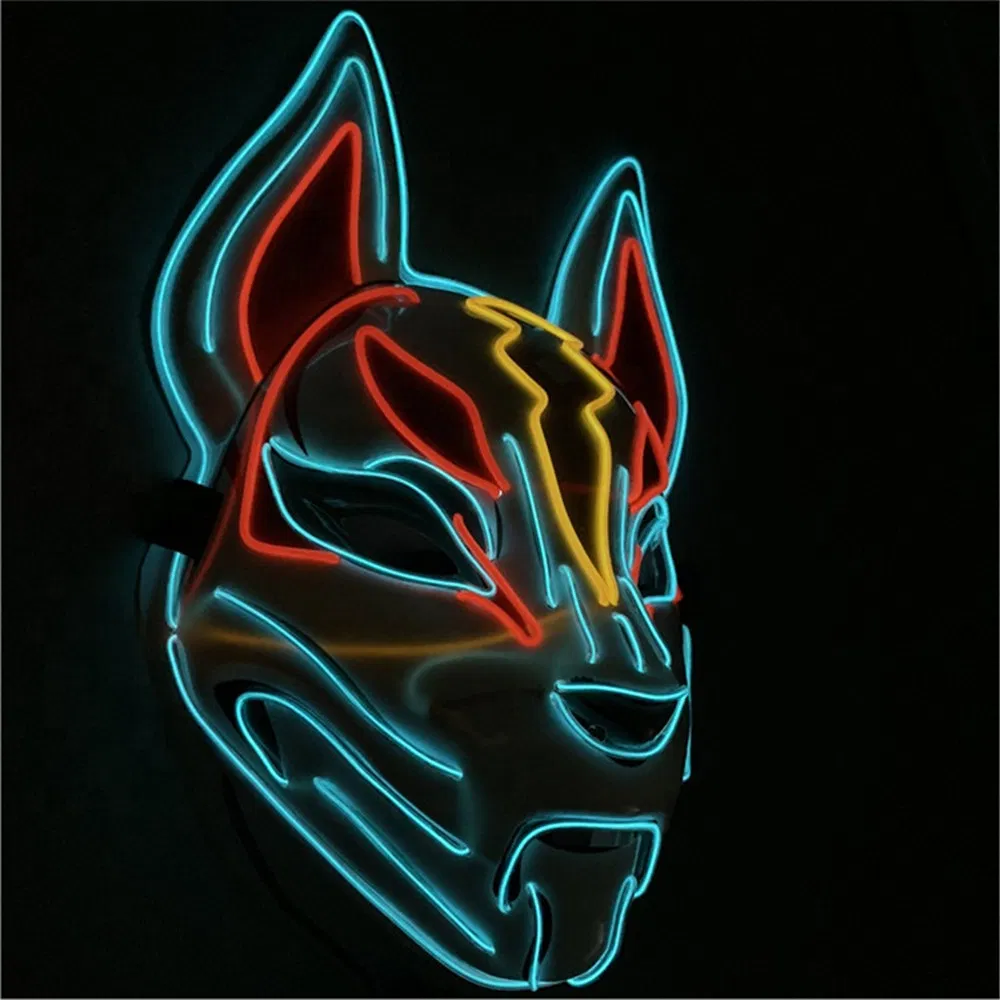 Halloween Masquerade Carnival LED Party Fortnite Mask