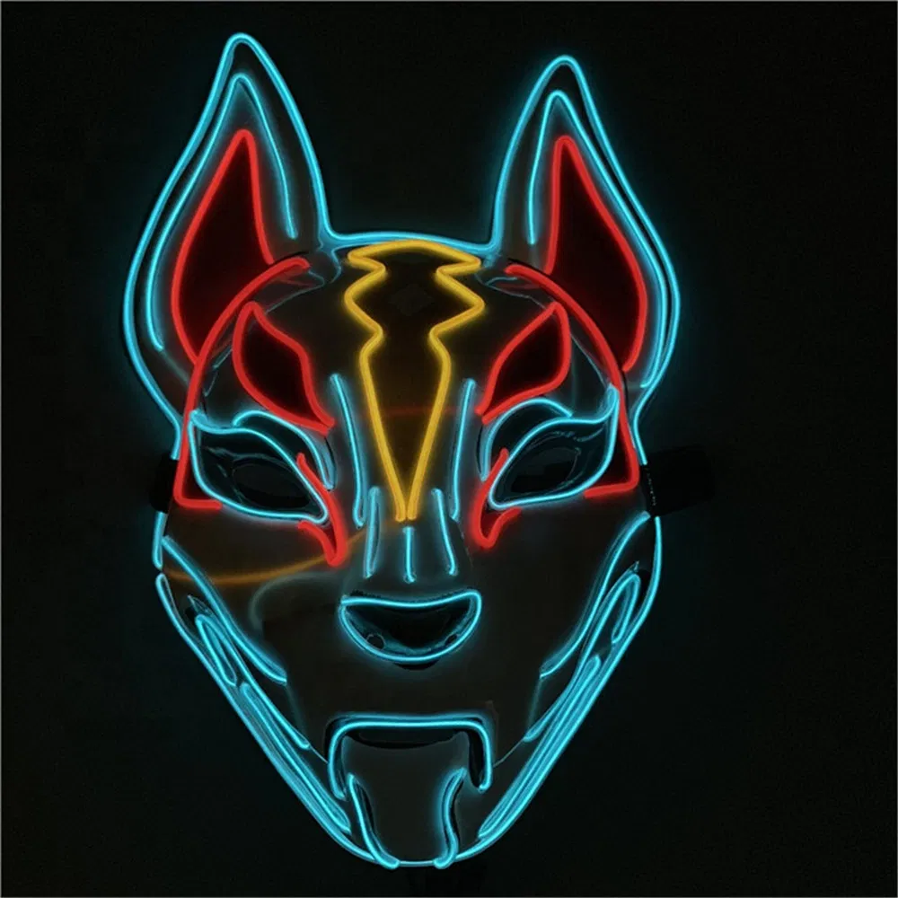 Halloween Masquerade Carnival LED Party Fortnite Mask