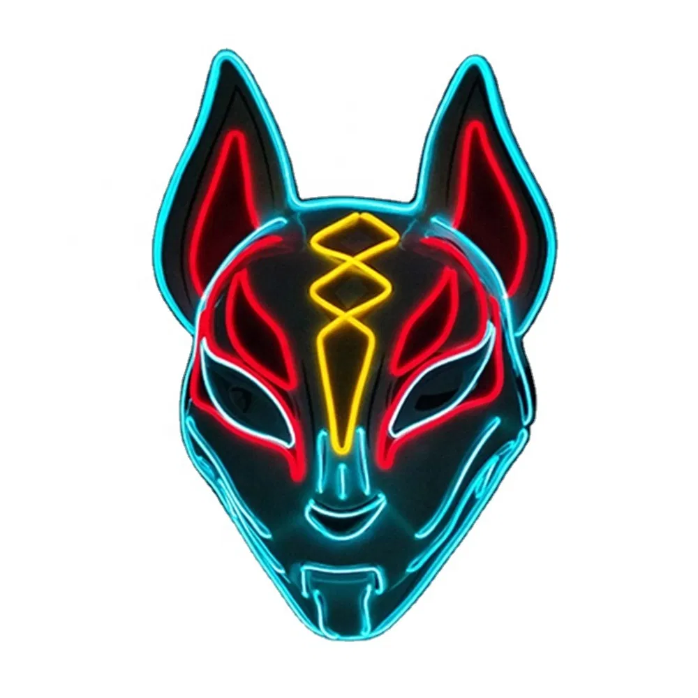 Halloween Masquerade Carnival LED Party Fortnite Mask