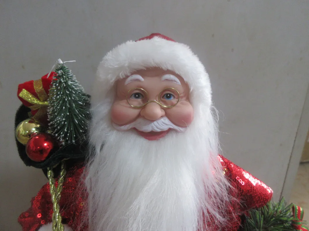 Santa 45cm Standing Santa Christmas Father Gifts