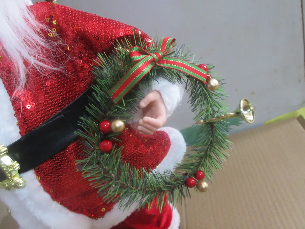 Santa 45cm Standing Santa Christmas Father Gifts