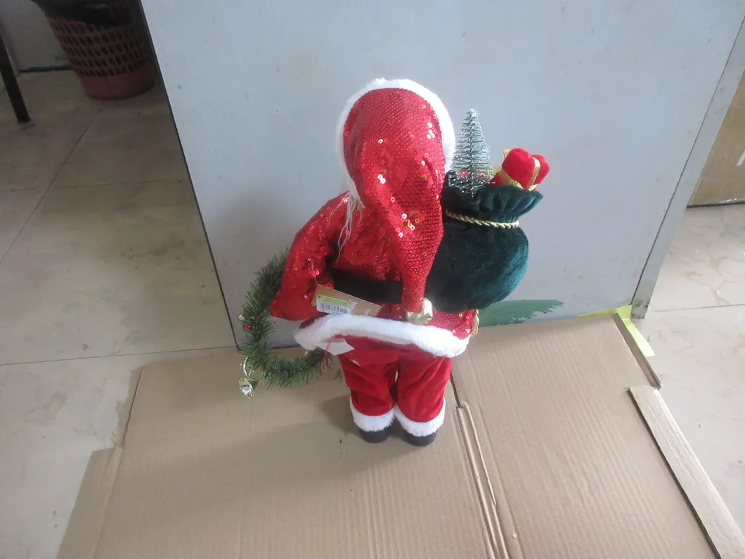 Santa 45cm Standing Santa Christmas Father Gifts
