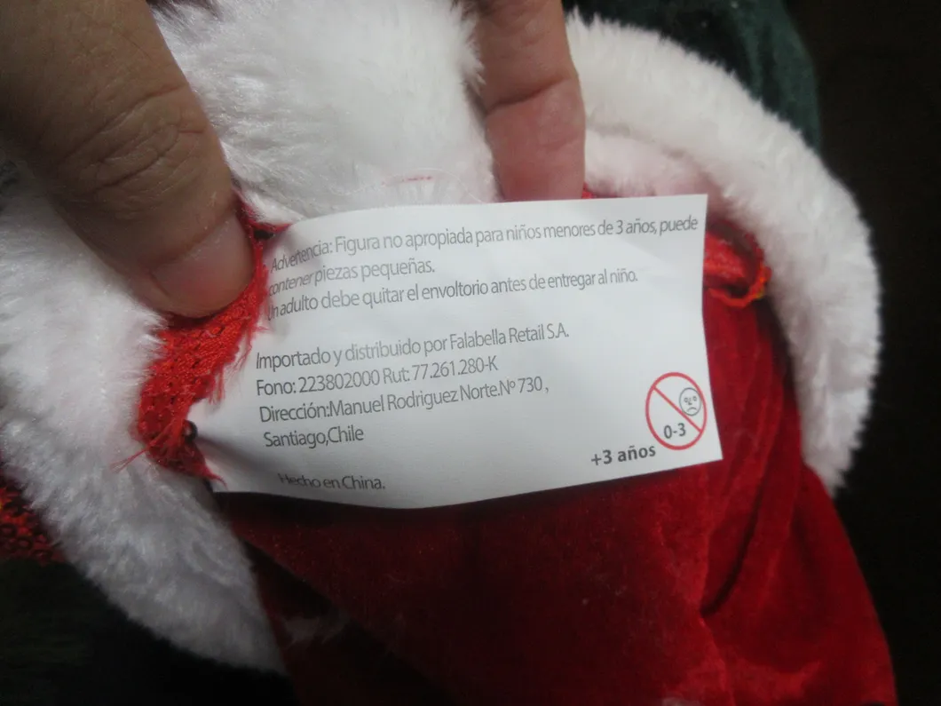 Santa 45cm Standing Santa Christmas Father Gifts