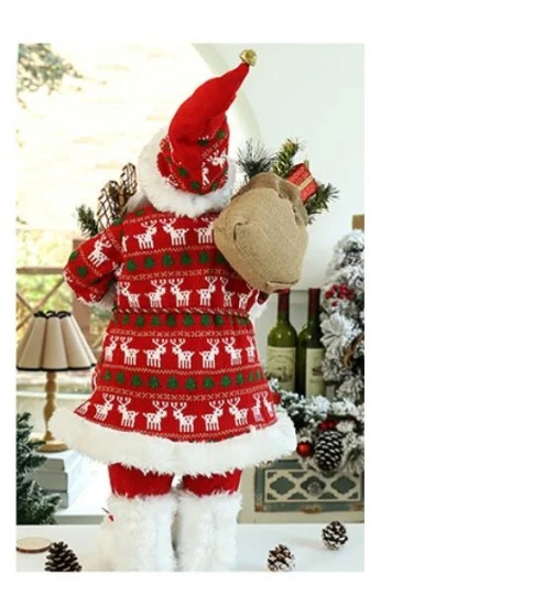 Hallowmas Christmas Decoration Electric Santa Claus Decoration Music Christmas Promotional Gift