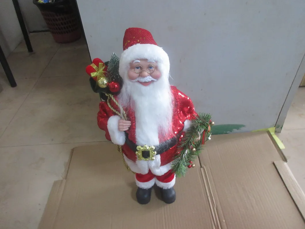 Santa 45cm Standing Santa Christmas Father Gifts