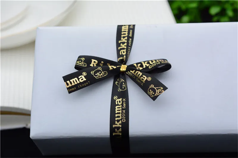 Handwork Satin Ribbon Bow Tie Self Adhesive for Chocolate Box