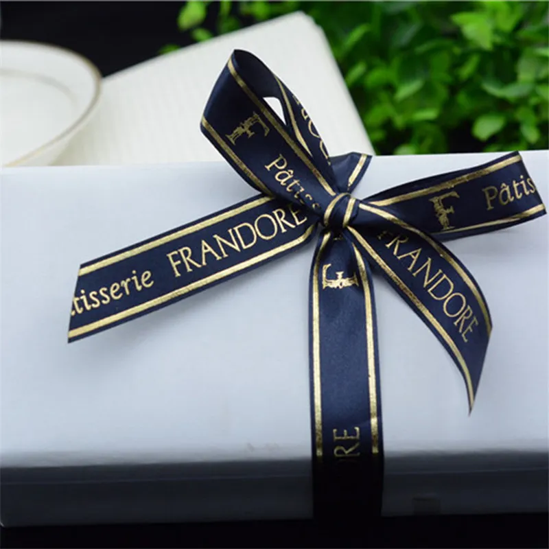 Handwork Satin Ribbon Bow with Wire for Candies