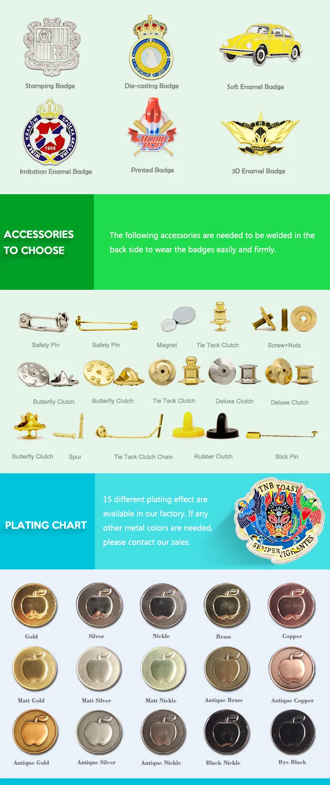 High Quality Custom Metal Zinc Alloy Enamel Shiny Gold Plating Friendship Double Country Flag Collar Badge