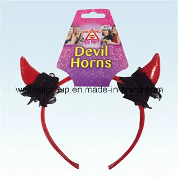Horn Shaped Halloween Headband for Party Decoration/Party Supplies