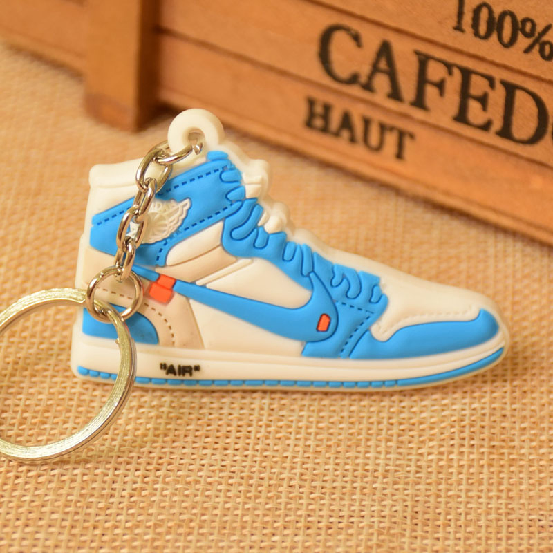Hot Sale Cheap Soft PVC Mini Sneaker Keychain in Stock