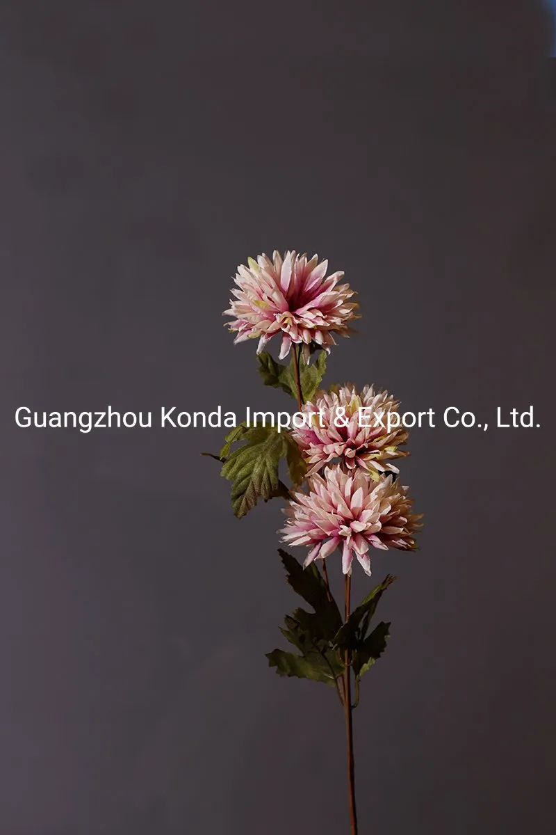 Hot Sale Dandelion Small Ball Chrysanthemum Artificial for Wedding Decoration
