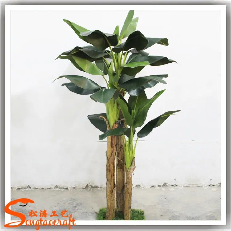 Hot Sale Home Decoration Artificial Plant Banana Potted Bonsai Tree