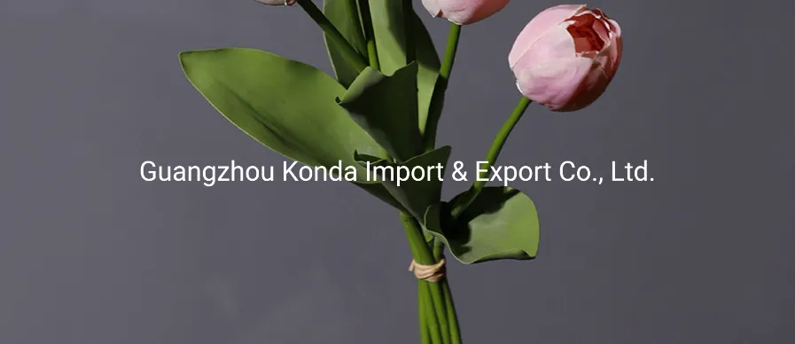 Hot Selling Natural Soft Touch Can Be Used as a Gift or Home Decor Can Be Customized Tulip Bundle