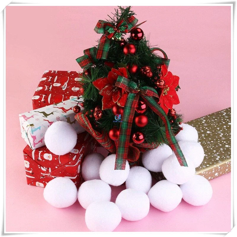 Indoor Snowball Fight Christmas Gift Snowball Plush Toys Ball