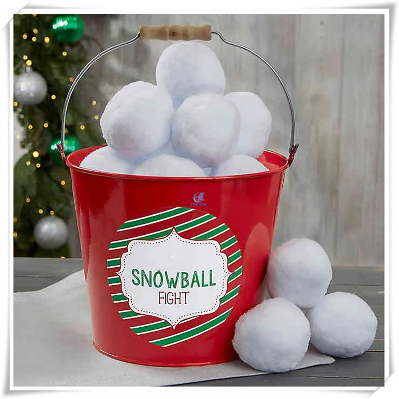 Indoor Snowball Fight Christmas Gift Snowball Plush Toys Ball