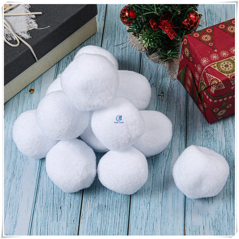 Indoor Snowball Fight Christmas Gift Snowball Plush Toys Ball