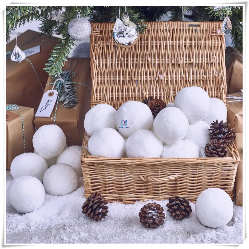 Indoor Snowball Fight Christmas Gift Snowball Plush Toys Ball