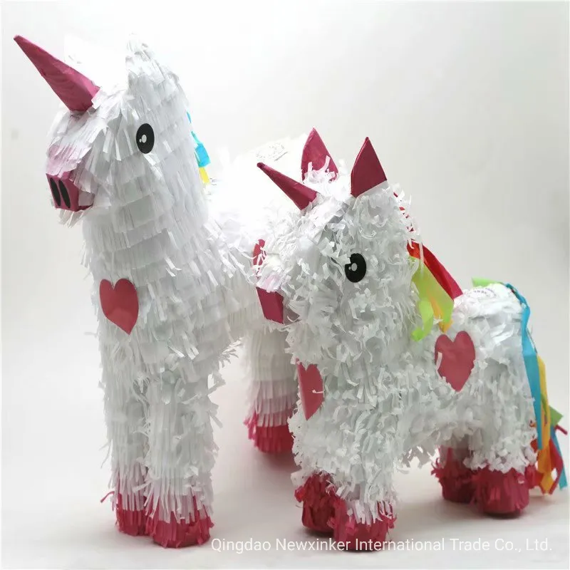 Kids Birthday Party Supplies Cake & Animal Shape Pinata